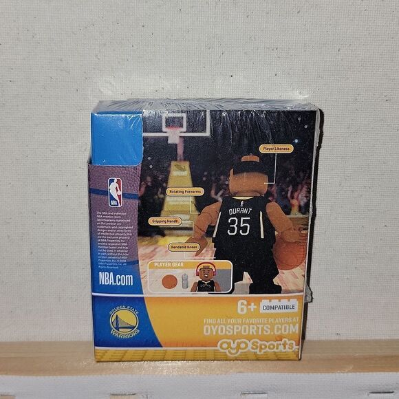 New Kevin Durant Golden State Warriors 35 Basketball NBA Minifigure Oyo Sports - Picture 6 of 9